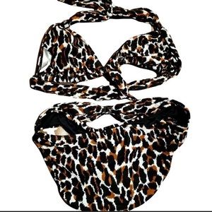 Kenneth Cole Bikini Leopard Print